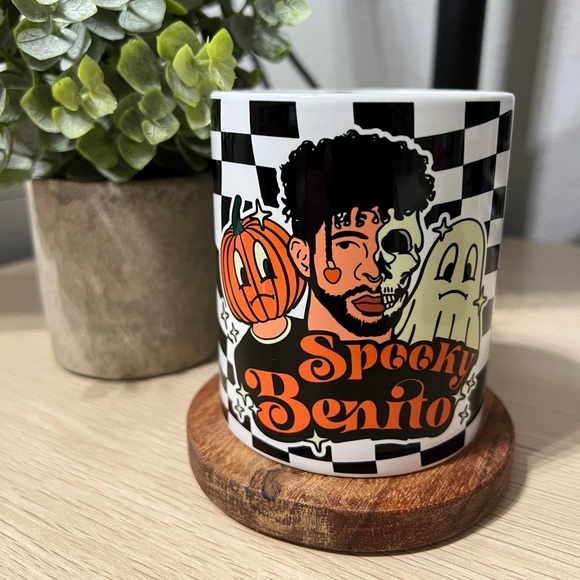 SimplyBeverly Other - Spooky Benito Bad Bunny Halloween Mug